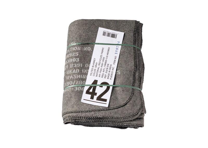 media image for felted blanket gray design by puebco 1 217