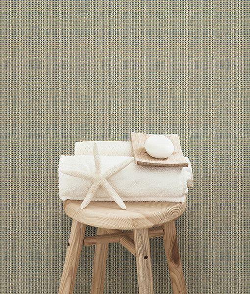 media image for Kent Taupe Faux Grasscloth Wallpaper from the Seaside Living Collection by Brewster Home Fashions 291