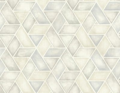 product image of Kentmere Geo Wallpaper in Neutrals from the Lugano Collection by Seabrook Wallcoverings 522