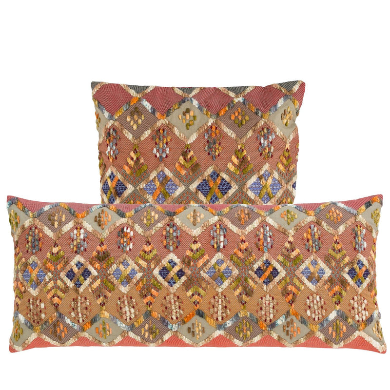 media image for kenya embroidered decorative pillow by annie selke pc035dpdb 1 296