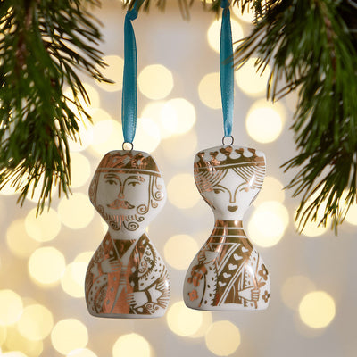 product image for King & Queen Ornament Set 31