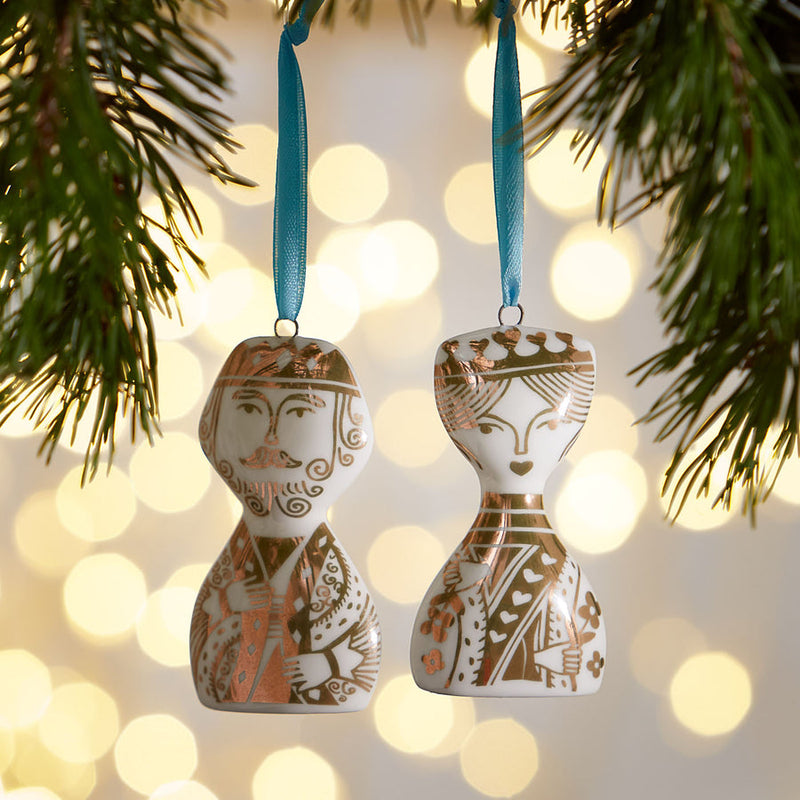 media image for King & Queen Ornament Set 294