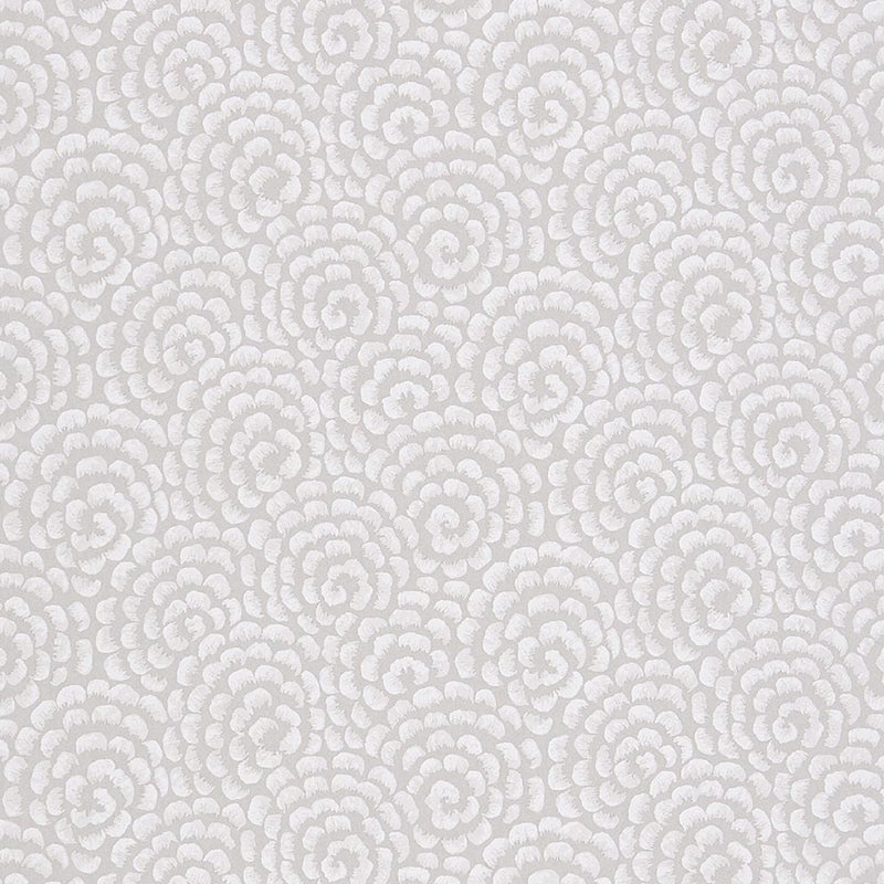 media image for sample kingsley wallpaper in dove grey and ivory from the ashdown collection by nina campbell for osborne little 1 285