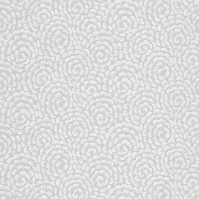 product image of Kingsley Wallpaper in Dove Grey and Ivory from the Ashdown Collection by Nina Campbell for Osborne & Little 510