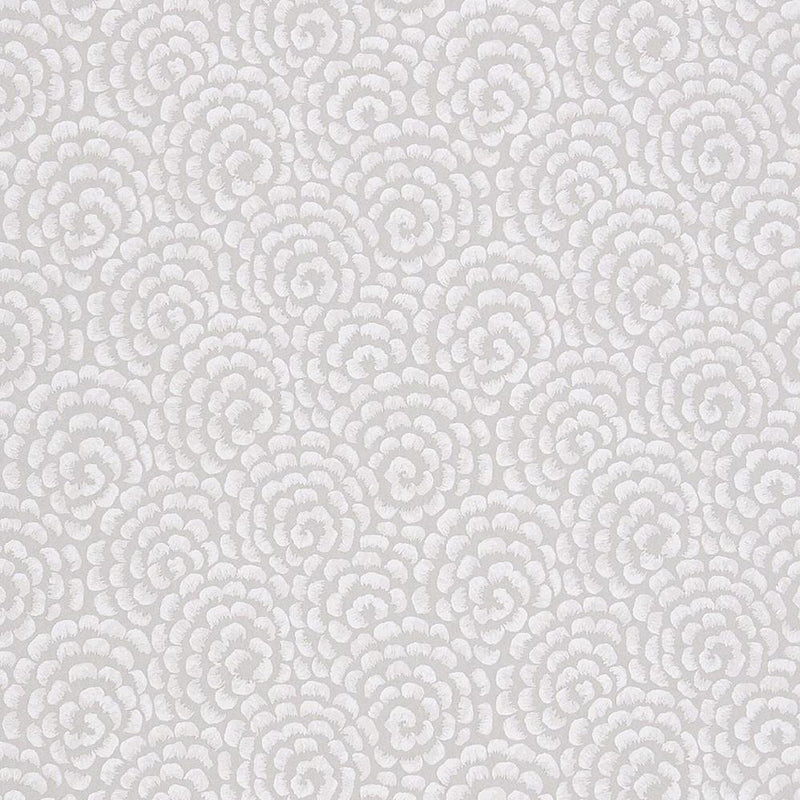 media image for Kingsley Wallpaper in Dove Grey and Ivory from the Ashdown Collection by Nina Campbell for Osborne & Little 246