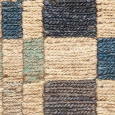 product image for kirby blue woven jute rug by dash albert da1851 912 3 67