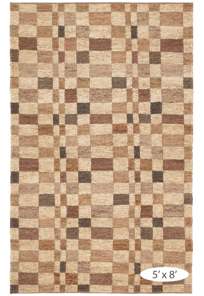 product image for kirby natural woven jute rug by dash albert da1852 912 4 73