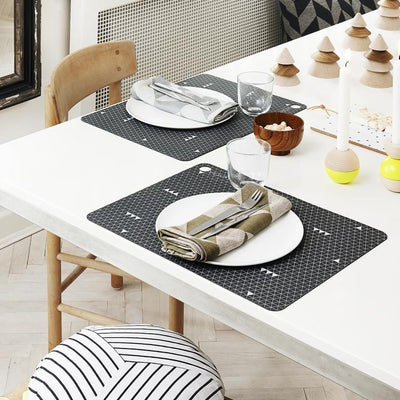 product image for placemat grey line 2 pcs design by oyoy 2 64