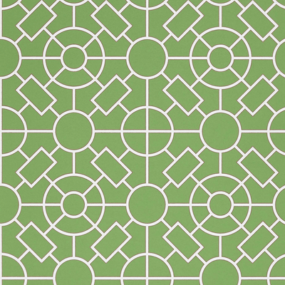 product image of Knot Garden Wallpaper in Garden Green from the Mansfield Park Collection by Osborne & Little 555