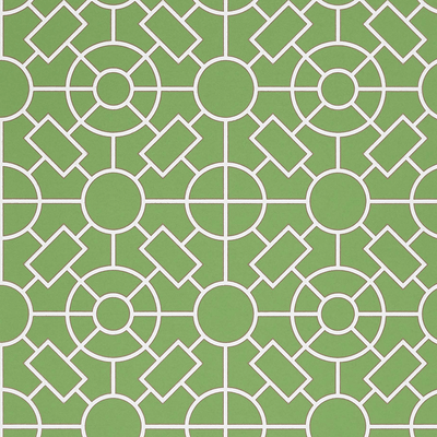 product image of Knot Garden Wallpaper in Garden Green from the Mansfield Park Collection by Osborne & Little 555