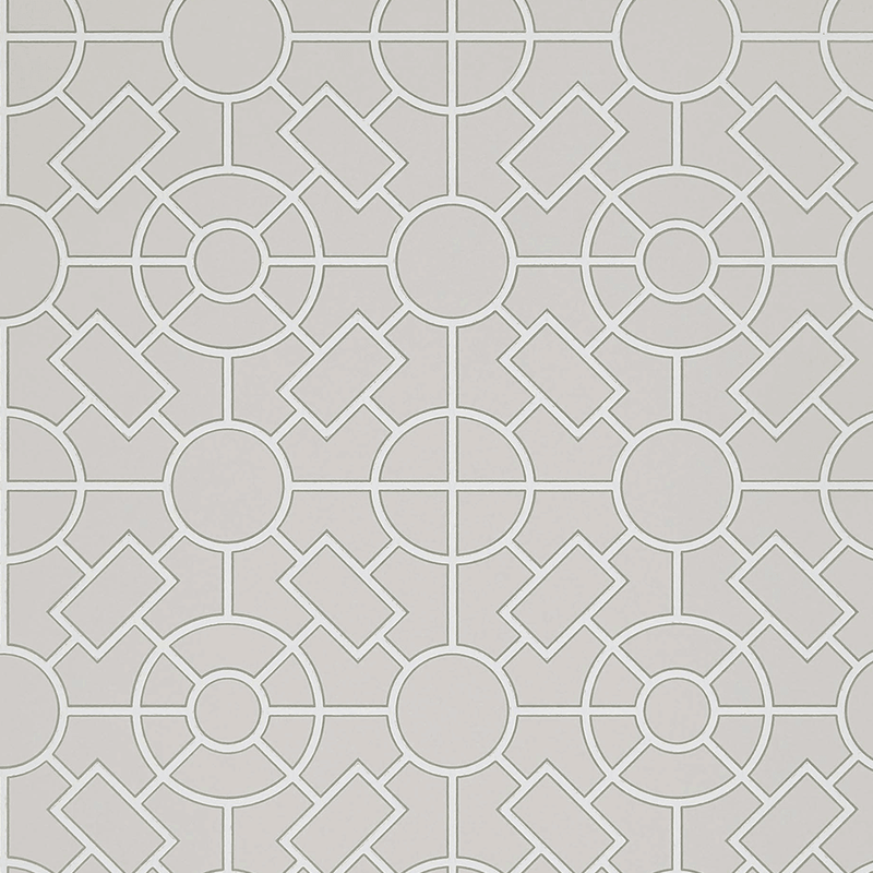media image for Knot Garden Wallpaper in Silver and Ivory from the Mansfield Park Collection by Osborne & Little 210