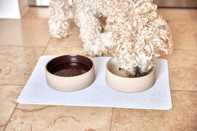 product image for koko dog bowl mat ice blue 3 70