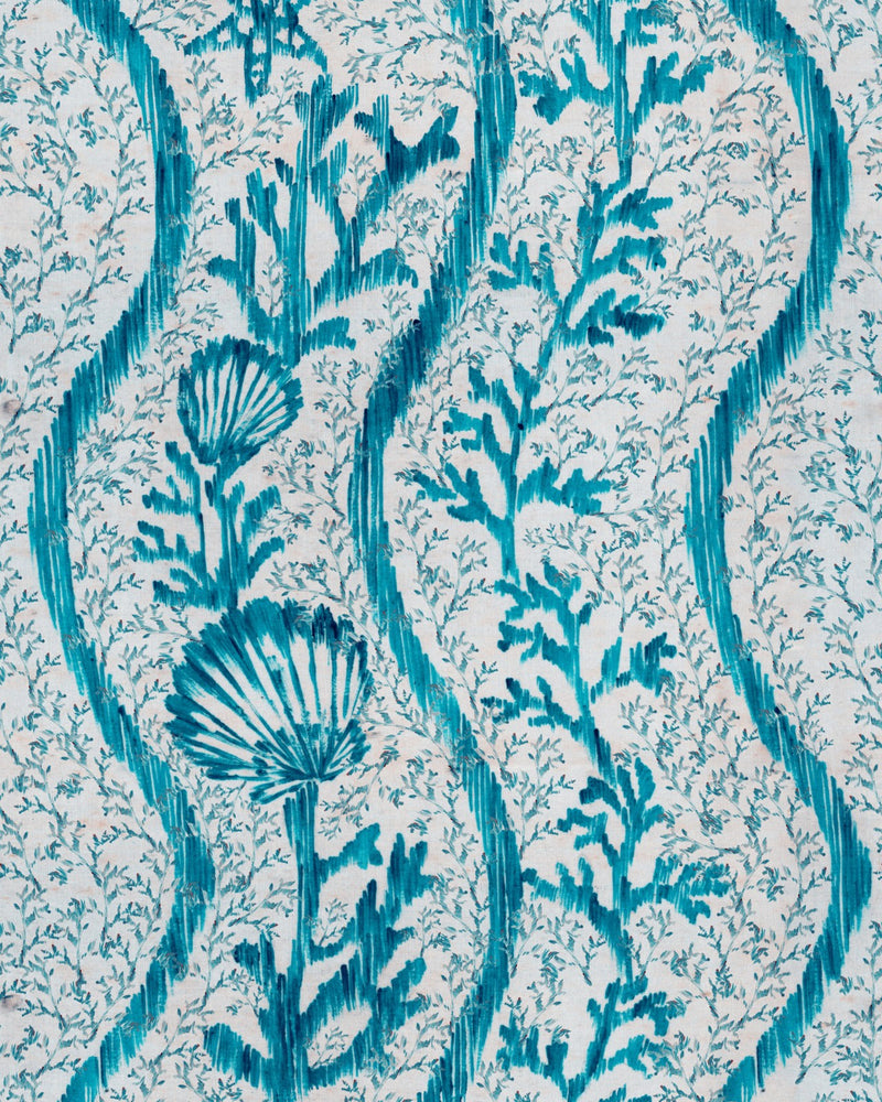 media image for sample koralion wallpaper in aquamarine from the sundance villa collection by mind the gap 1 235
