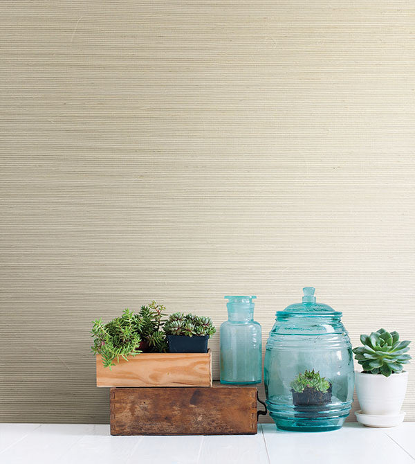 media image for Kostya Fog Grasscloth Wallpaper from the Jade Collection by Brewster Home Fashions 250