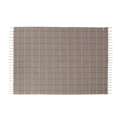 product image of grid rug caramel offwhite 1 555