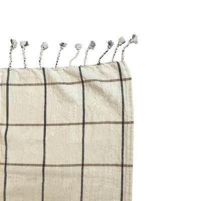 product image of gobi grid bed cover offwhite anthracite 1 577