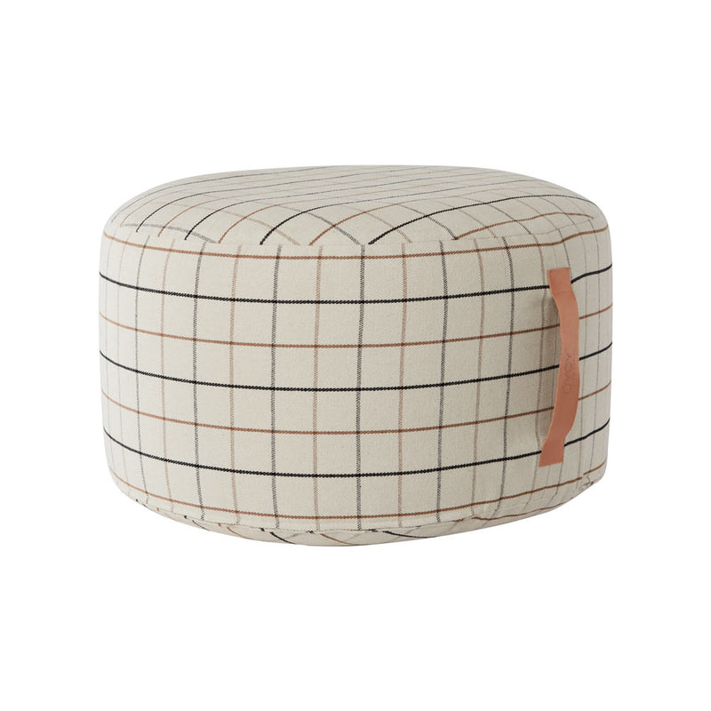 media image for grid pouf large offwhite 1 23