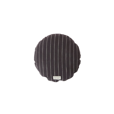 product image for kyoto cushion round anthracite by oyoy 1 30