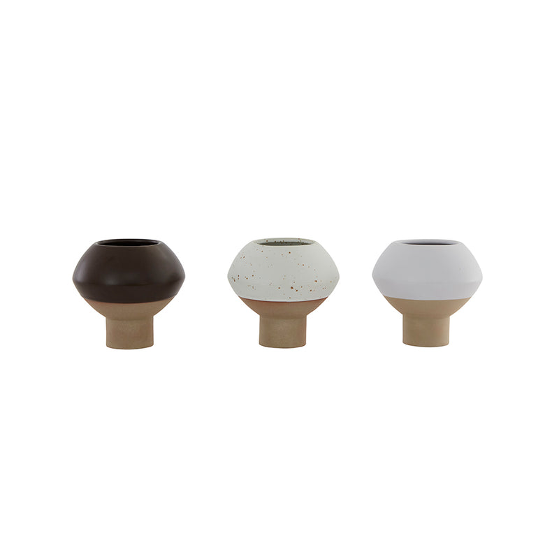 media image for hagi mini vase white light brown by oyoy 3 229