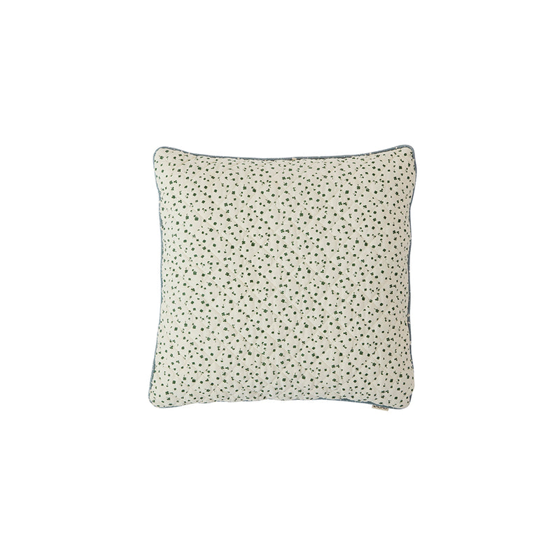 media image for quilted aya cushion brown offwhite by oyoy 2 235