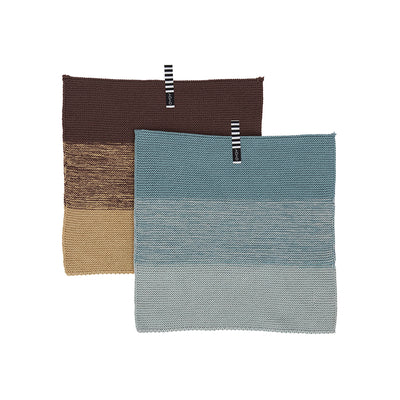 product image for niji mini dish cloth 2 pcs blue brown by oyoy 1 89