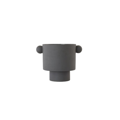 product grid drawer image for Inka Kana Pot - Large - Greyby OYOY 236