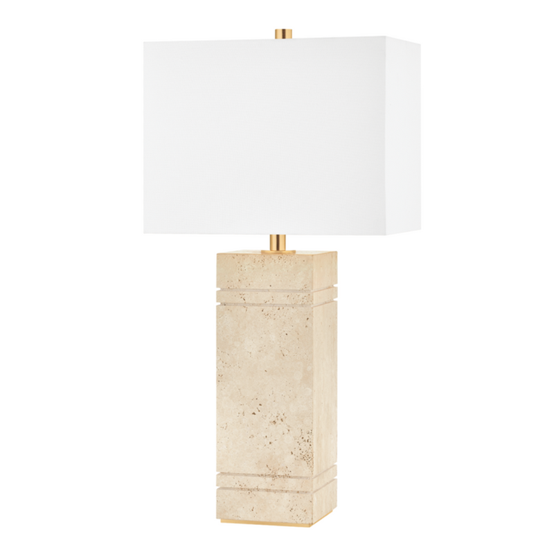 media image for Brownsville Aged Brass Table Lamp 1 238