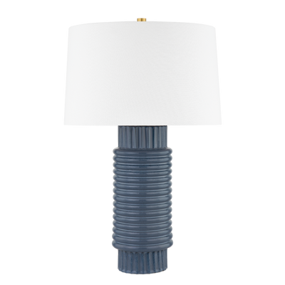 product image of broderick light table lamp by hudson valley lighting l1956 agb cgr 1 596