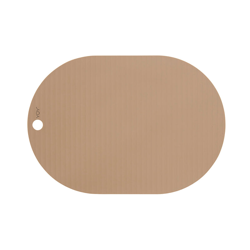 media image for ribbo placemat pack of 2 camel 1 253