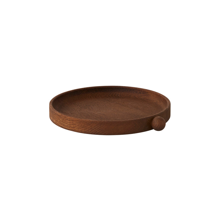 media image for inka wood tray round small dark by oyoy l300220 2 239