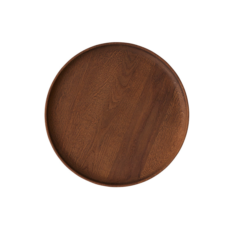 media image for inka wood tray round large dark by oyoy l300223 1 295