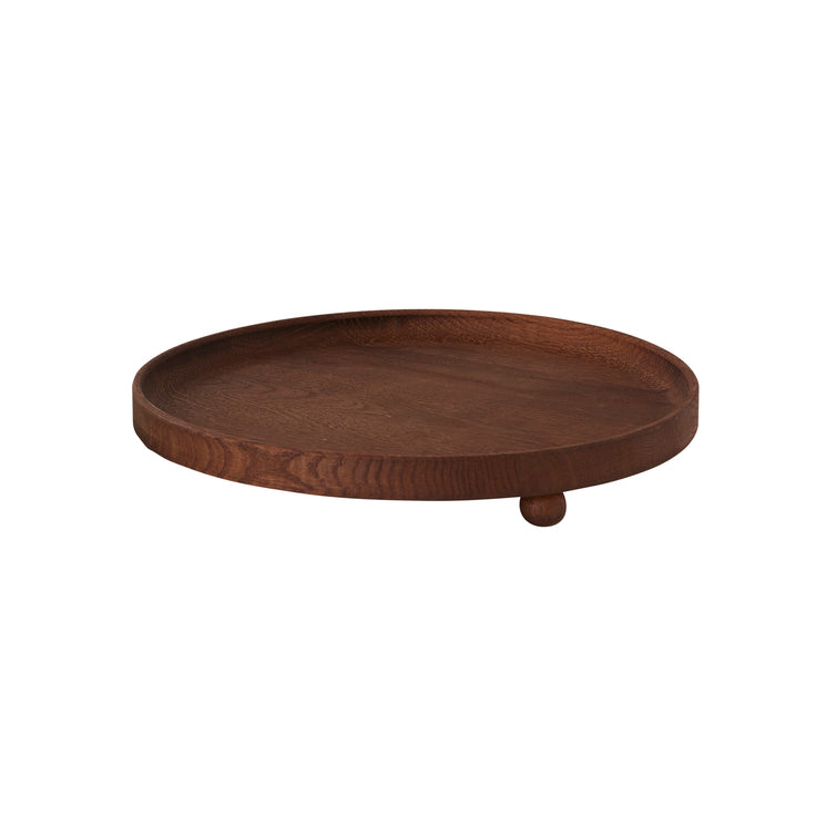 media image for inka wood tray round large dark by oyoy l300223 2 214