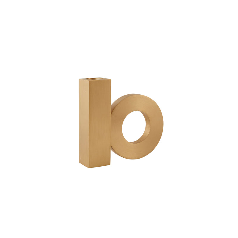media image for baari solid brass candleholder by oyoy l300235 2 291