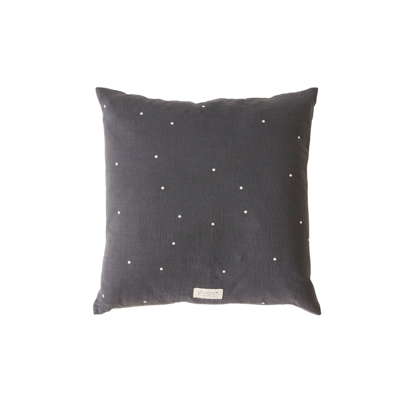 media image for kyoto dot cushion square anthracite by oyoy l300285 1 262
