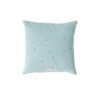 product image for kyoto dot cushion square dusty blue by oyoy l300286 1 26