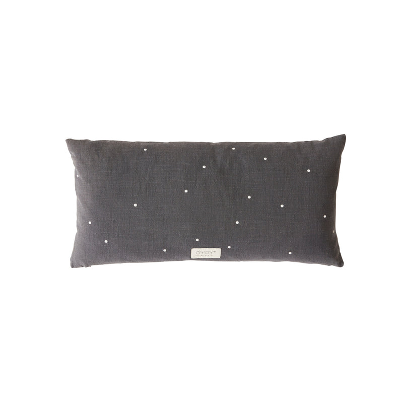 media image for kyoto dot cushion long anthracite by oyoy l300287 1 229