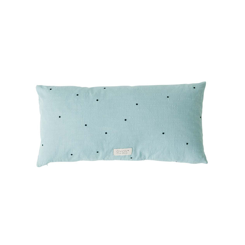 media image for kyoto dot cushion long dusty blue by oyoy l300288 1 217