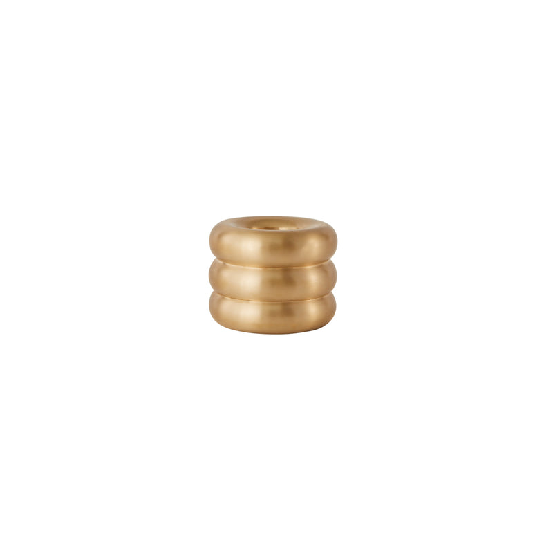 media image for savi solid brass candleholder brushed brass by oyoy l300425 1 238