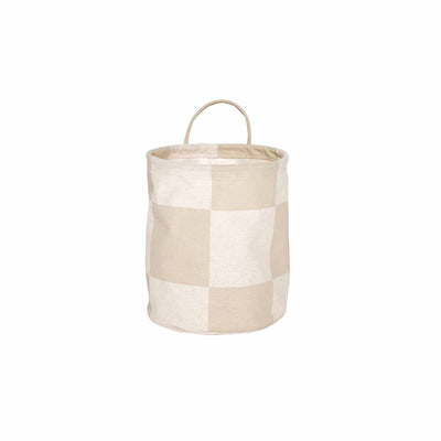 product image for Chess Laundry/Storage Basket in Clay / Offwhite 1 90