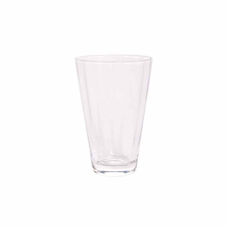 media image for Yuka Groove Glass Set in Clear 1 279