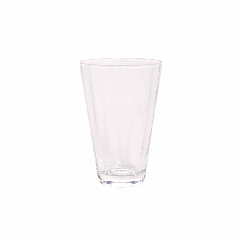 media image for Yuka Groove Glass Set in Clear 1 248