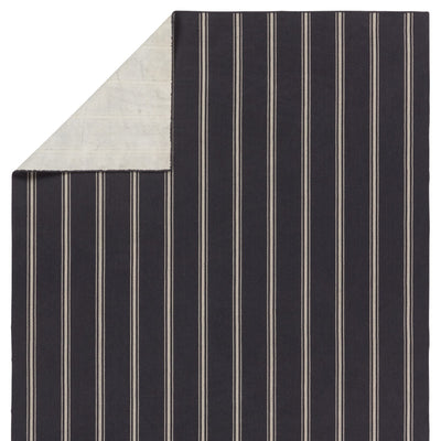 product image for Laguna Memento Outdoor Handwoven Striped Navy Ivory Rug By Jaipur Living Rug157511 3 96