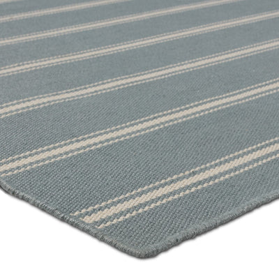 product image for Laguna Memento Outdoor Handwoven Striped Slate Ivory Rug By Jaipur Living Rug157517 2 78