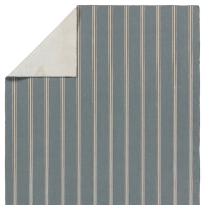 product image for Laguna Memento Outdoor Handwoven Striped Slate Ivory Rug By Jaipur Living Rug157517 3 2