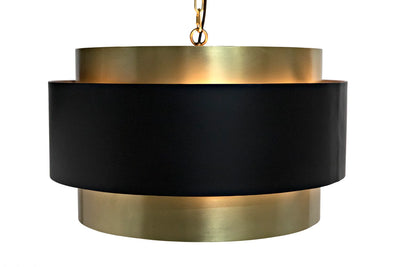 product image for demetrius pendant by noir 4 45