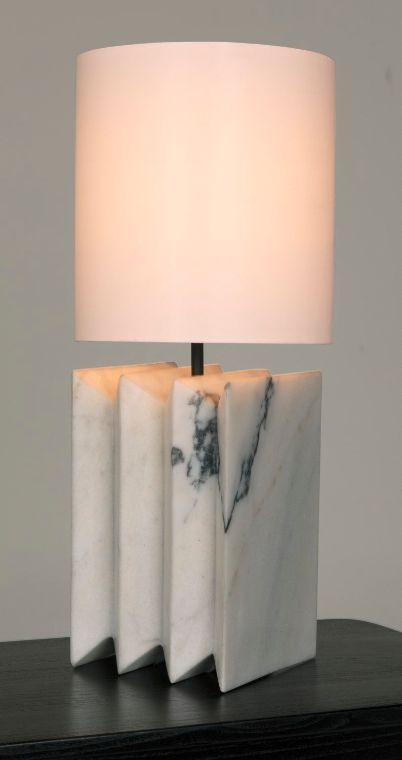 media image for Jman Lamp with Silk Shade 1 289