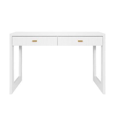 product image for Two Drawer Desk With Fluted Detail By Bd Studio Ii Larkin Es 3 60