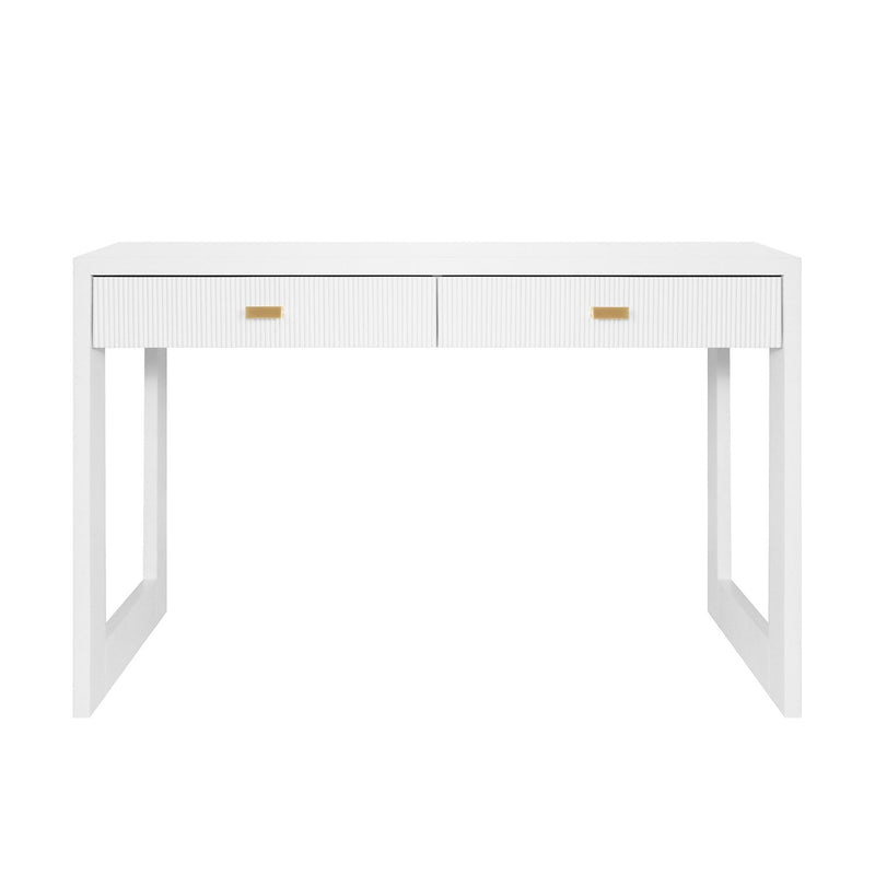 media image for Two Drawer Desk With Fluted Detail By Bd Studio Ii Larkin Es 3 230