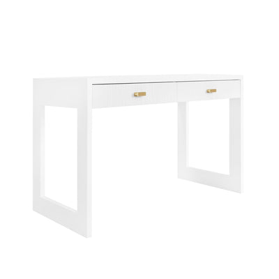 product image for Two Drawer Desk With Fluted Detail By Bd Studio Ii Larkin Es 6 83