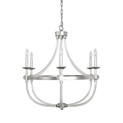 product image for layla six light chandelier by bd studio ii 2 9